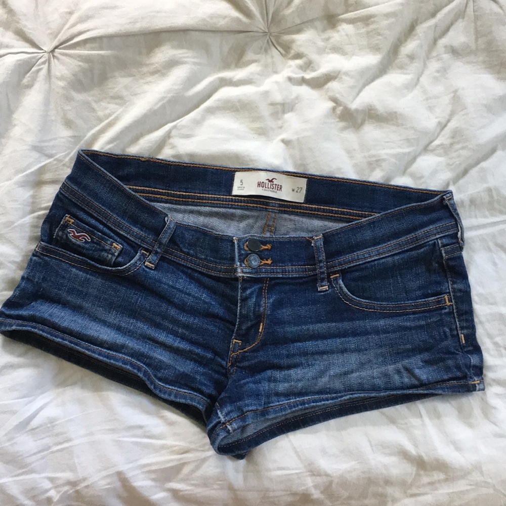 Hollister jean shorts